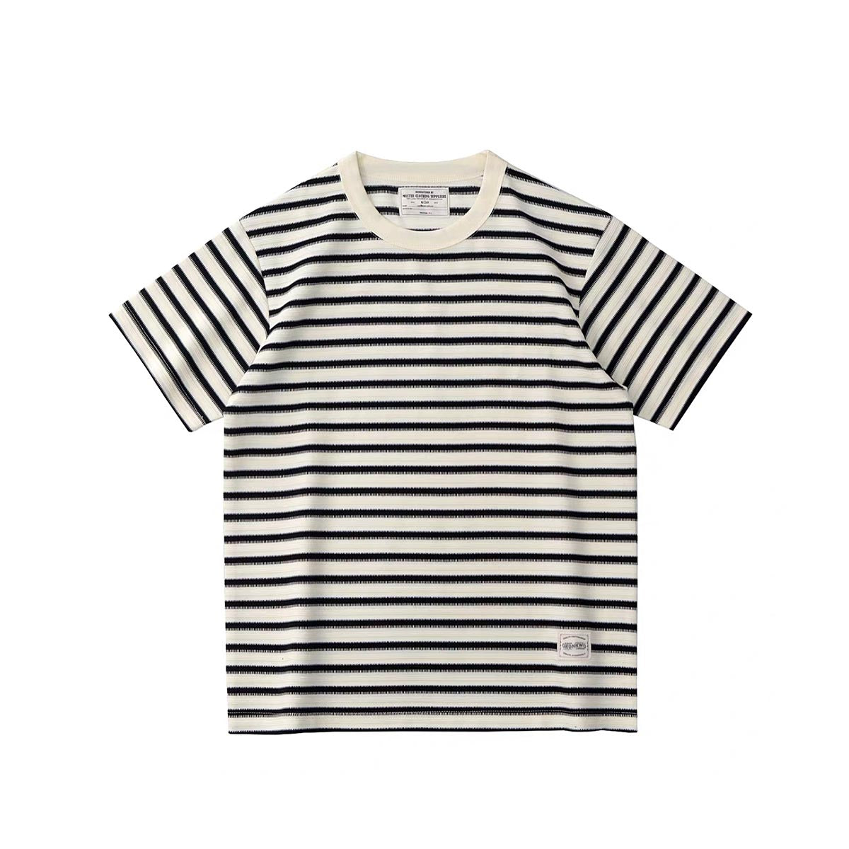411 Weaved Striped T-Shirt