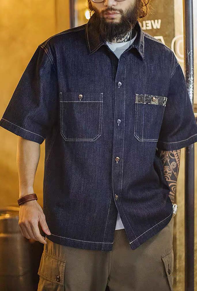 684 Fuju Denim Shirt