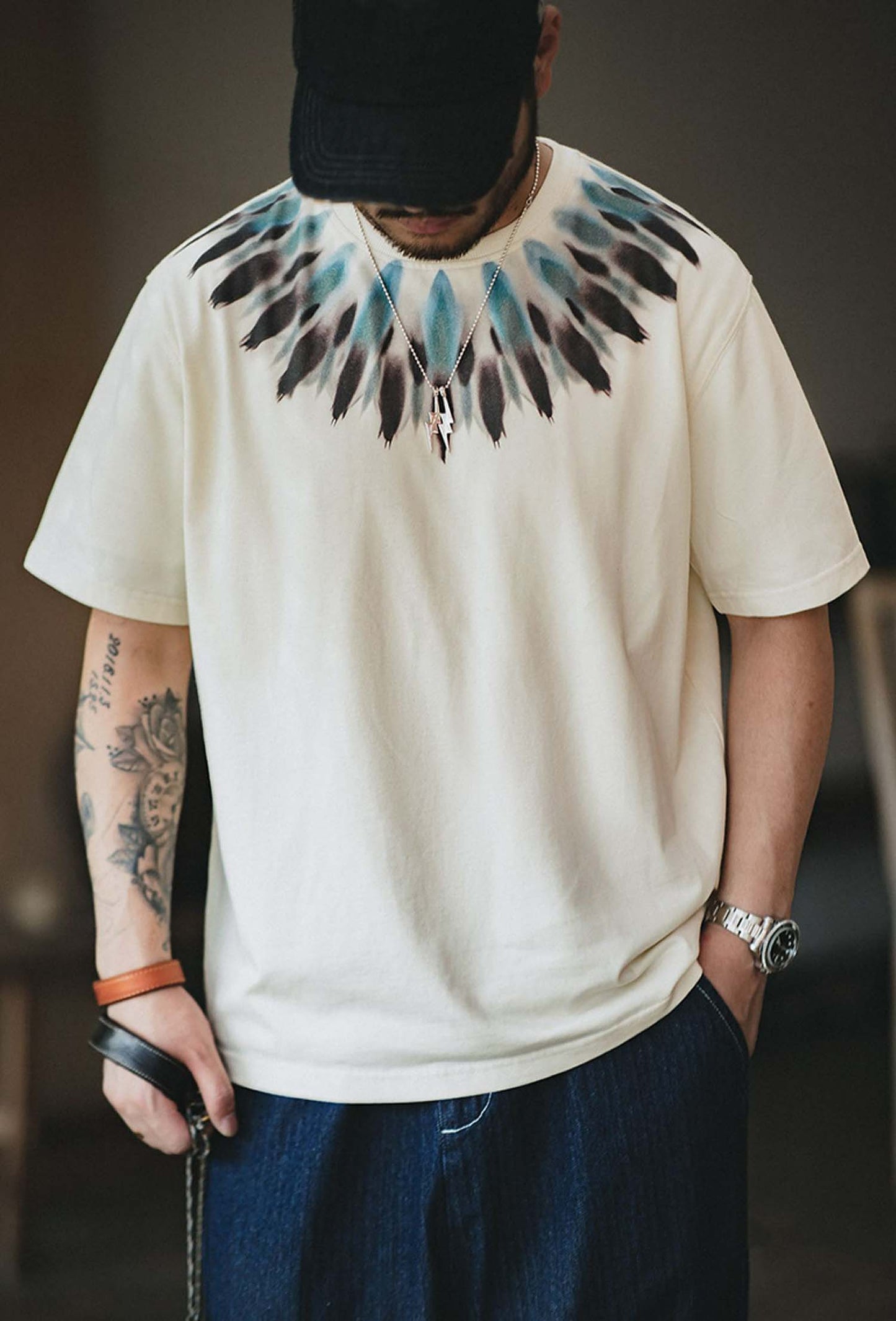 236 Tori Printed Short-Sleeve Tee