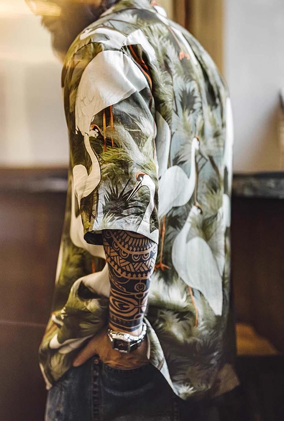 681 Gota Printed Shirt