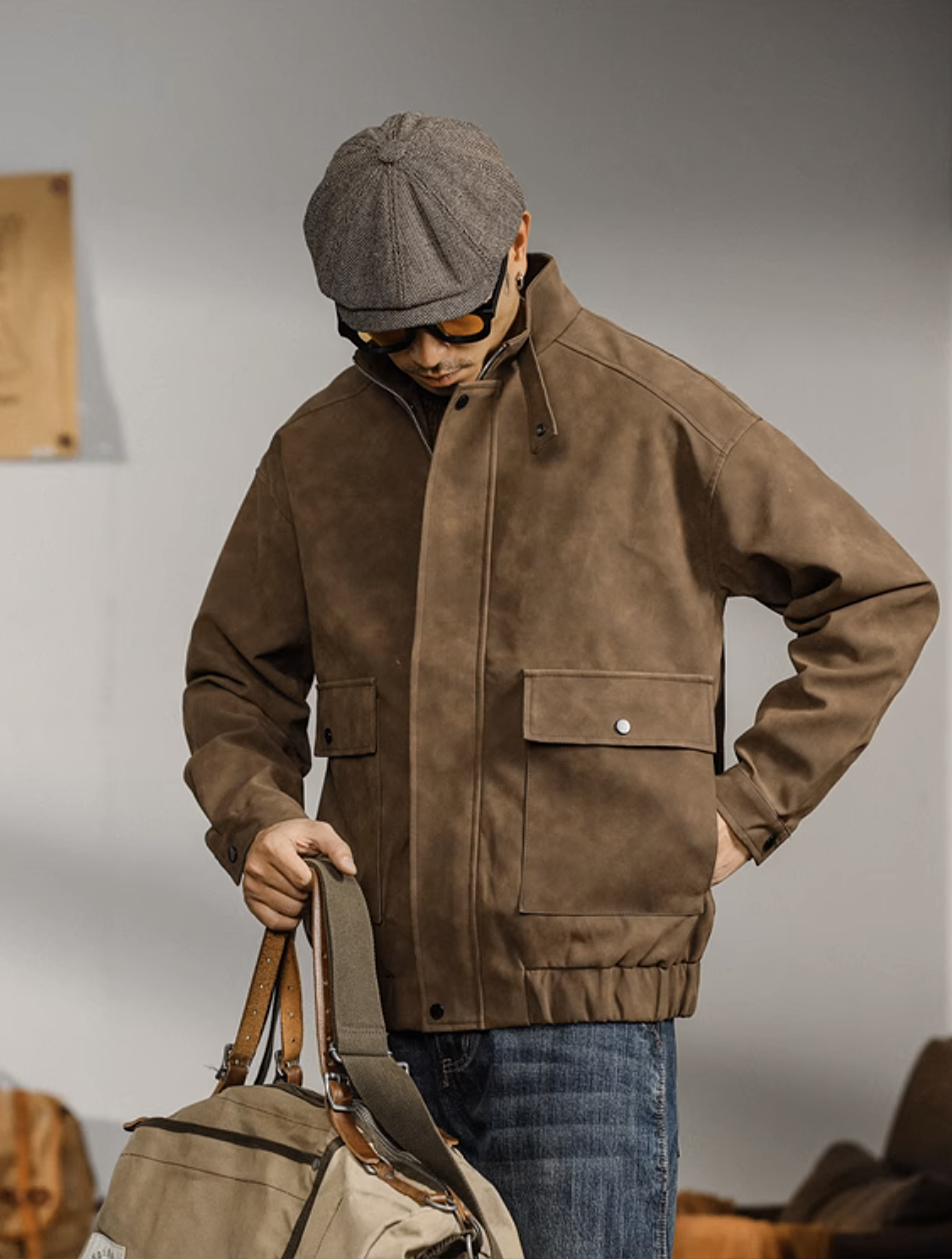 638 Sora Vintage Workwear Jacket
