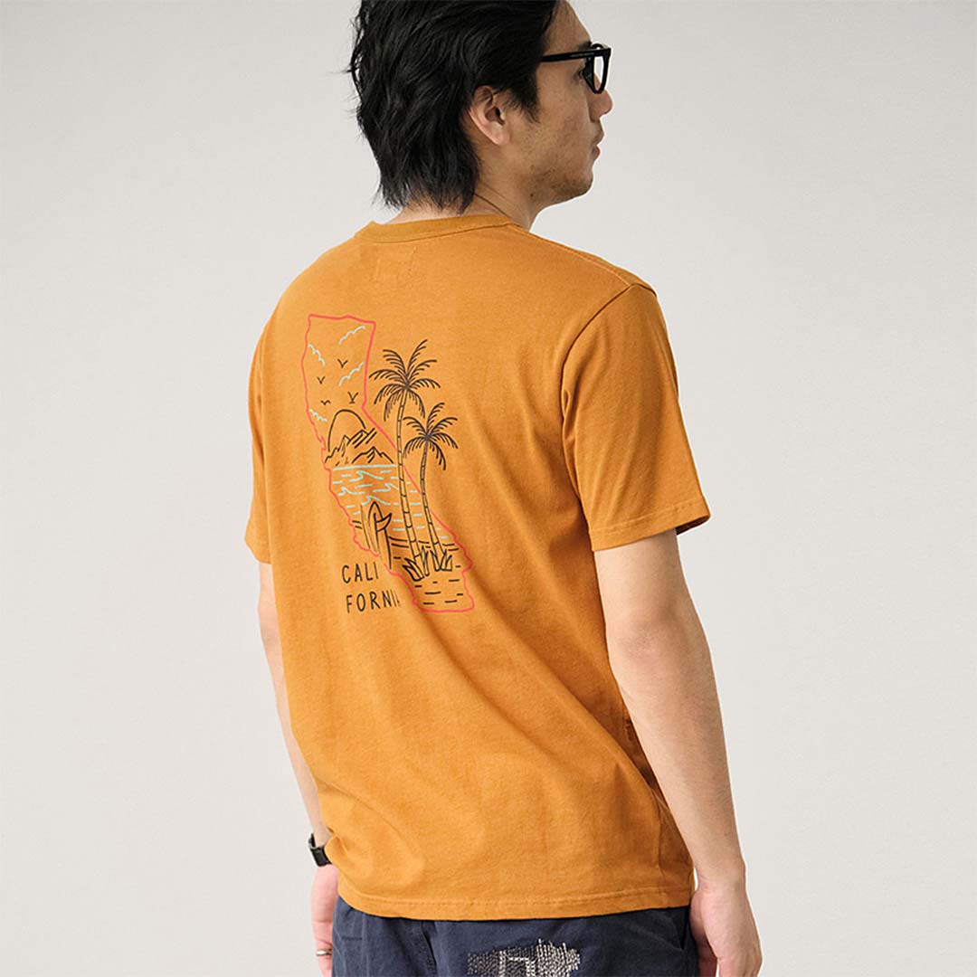250G "California" Printed Tee