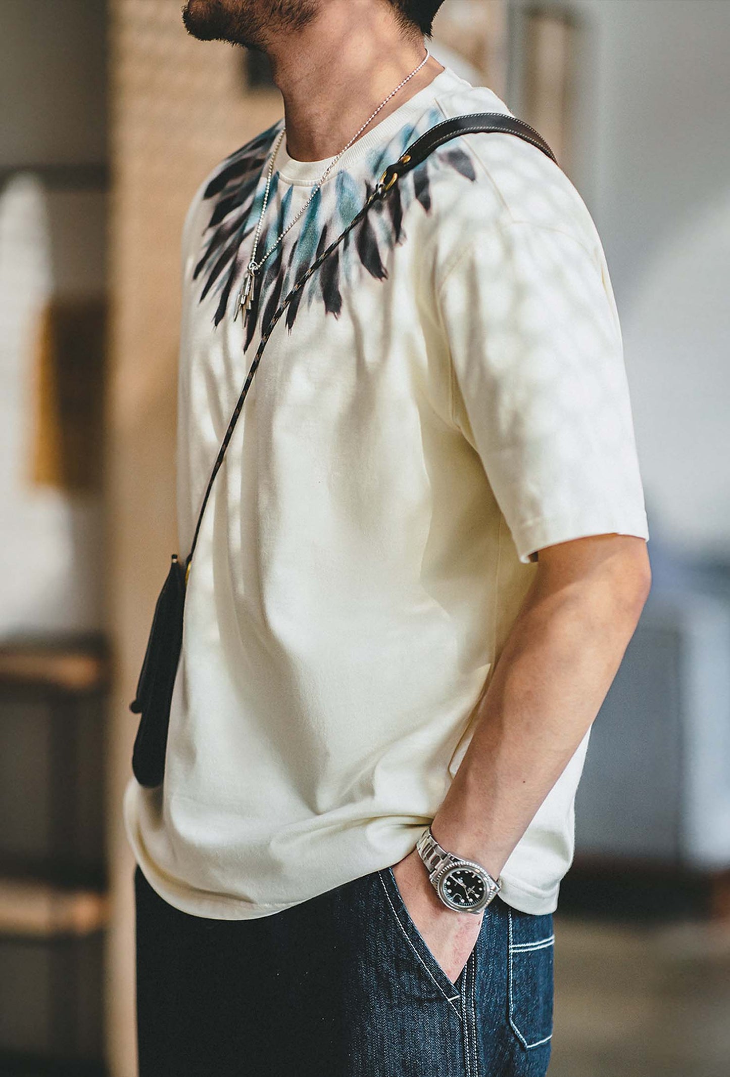 236 Tori Printed Short-Sleeve Tee
