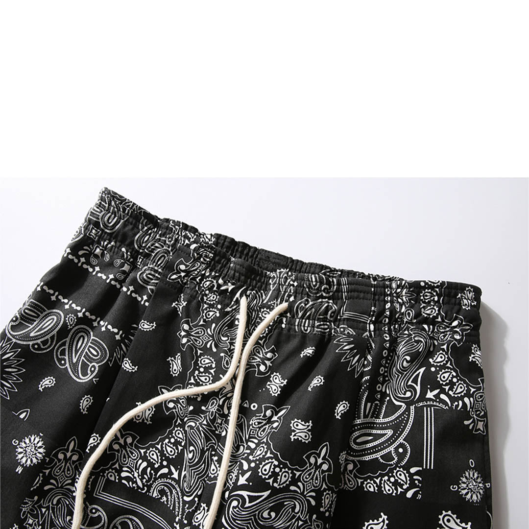146 Bandana Printed Shorts