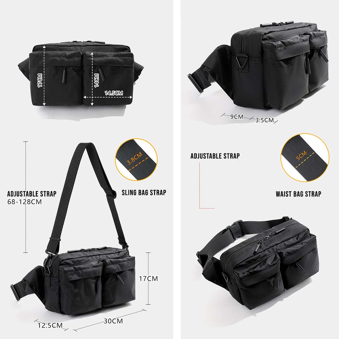 907 Taki 2-Way Utilitarian Bag