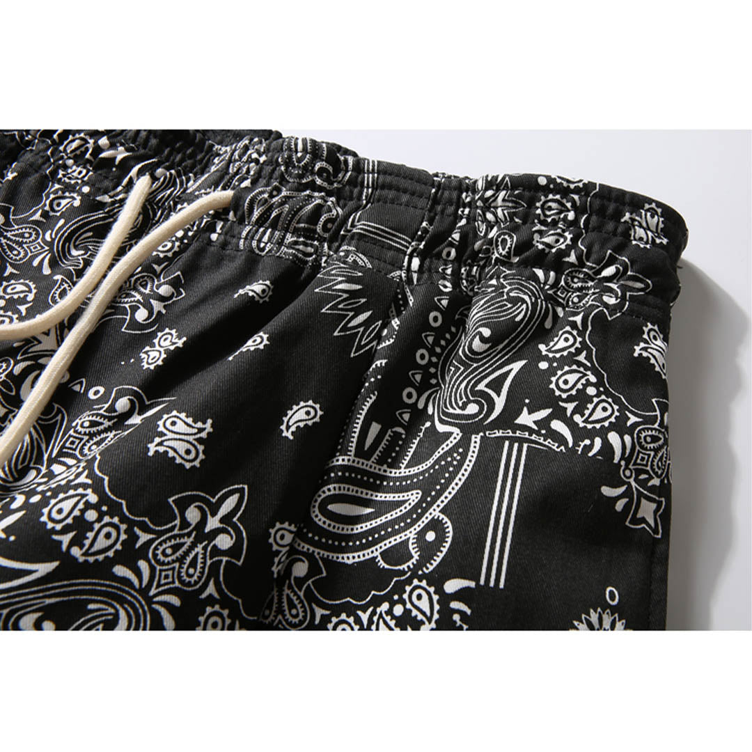 146 Bandana Printed Shorts