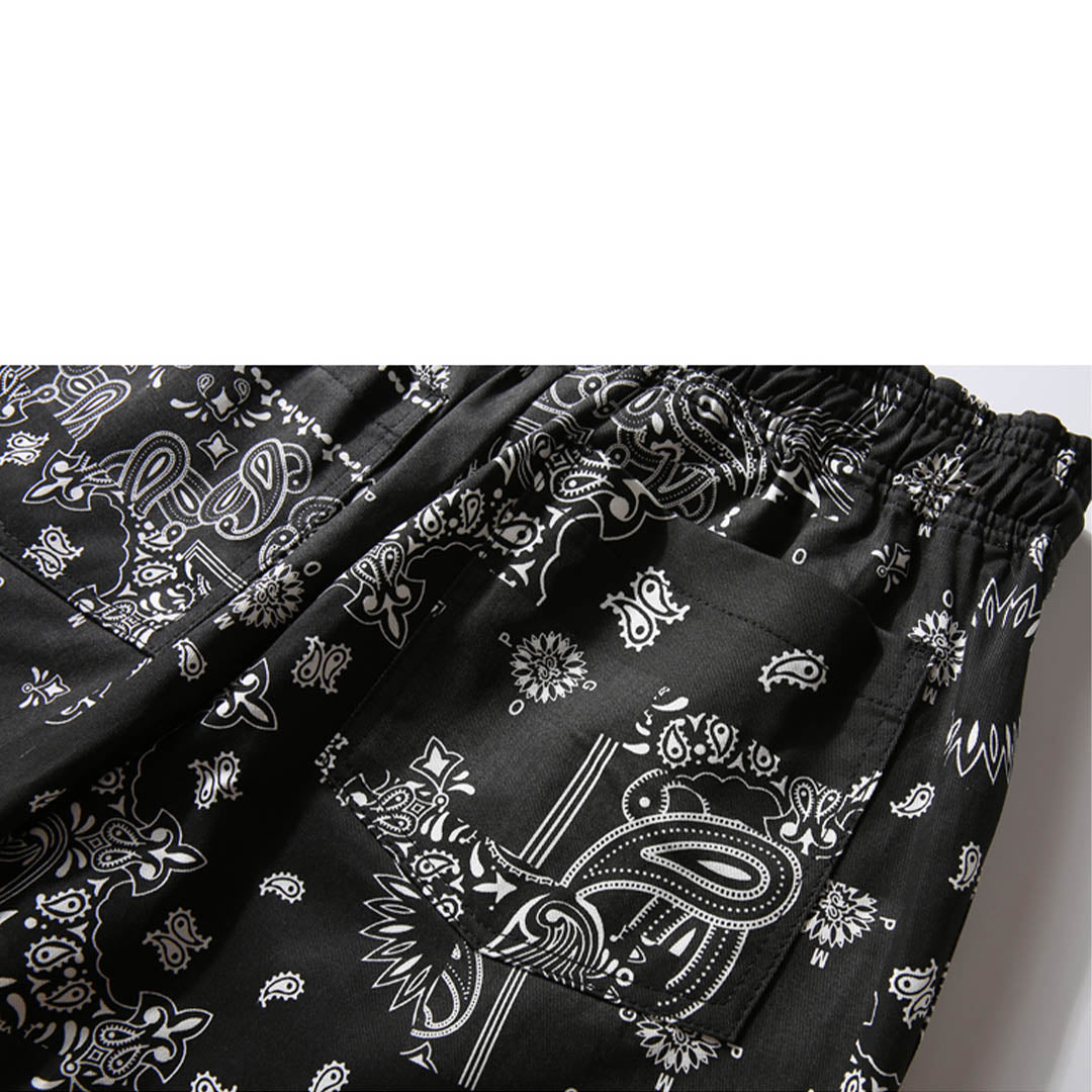 146 Bandana Printed Shorts