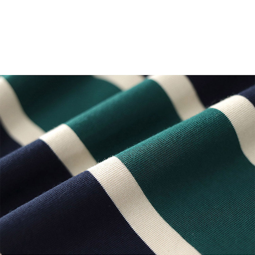 230G Basic Double-Striped Tee