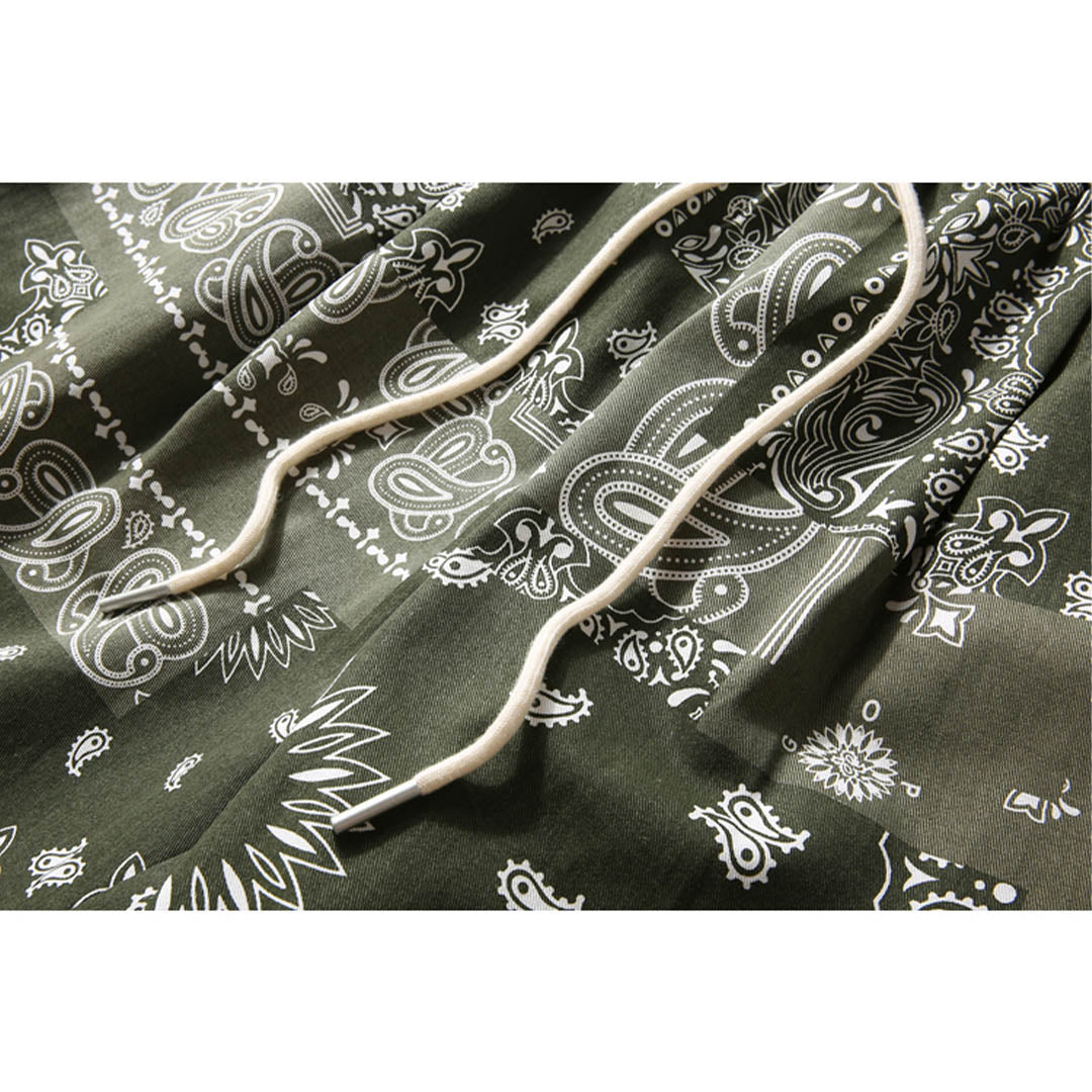 146 Bandana Printed Shorts