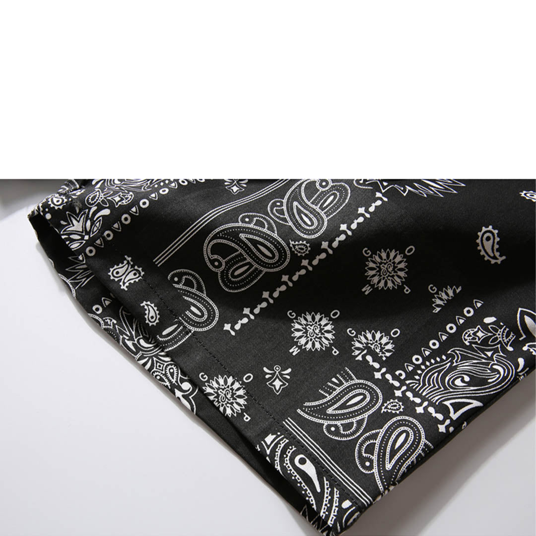 146 Bandana Printed Shorts