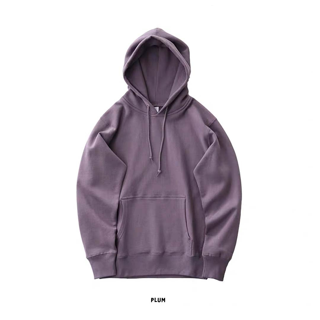 460G Basic Reverse Weave Hoodie