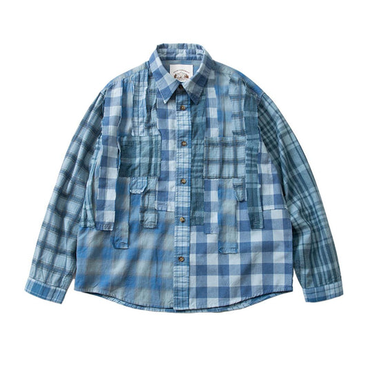 135 Yiko Casual Patchwork Shirt
