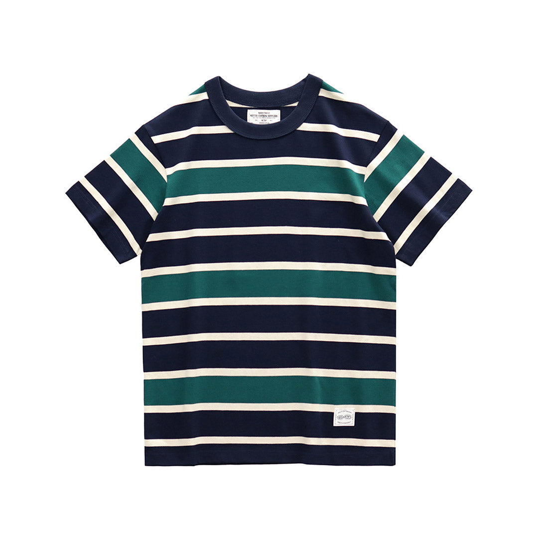 230G Basic Double-Striped Tee