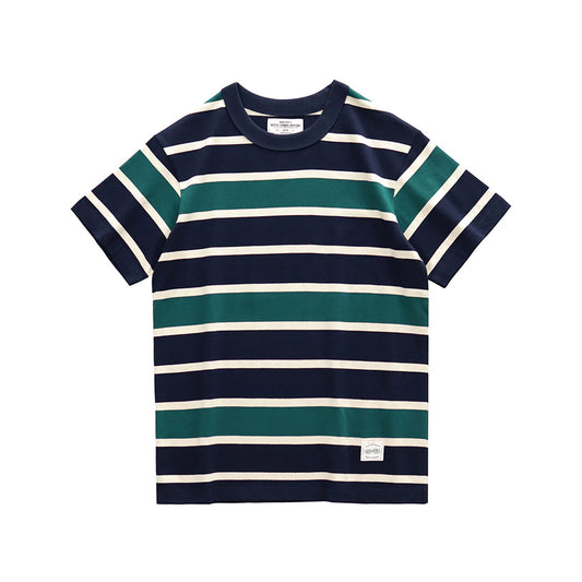 230G Basic Double-Striped Tee