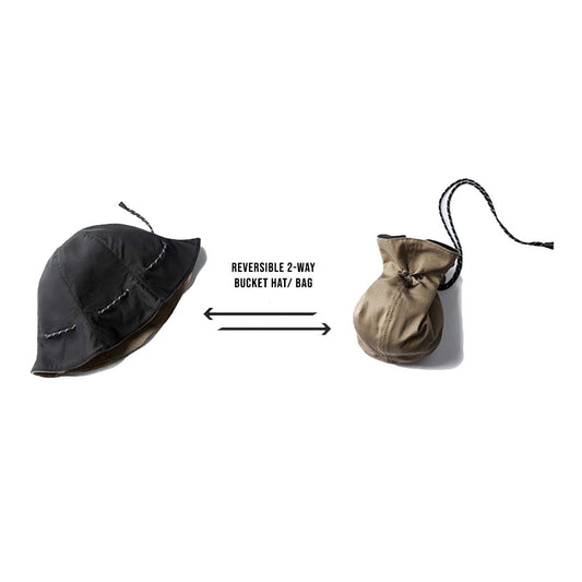 916 Reversible 2-Way Bucket Hat/ Bag