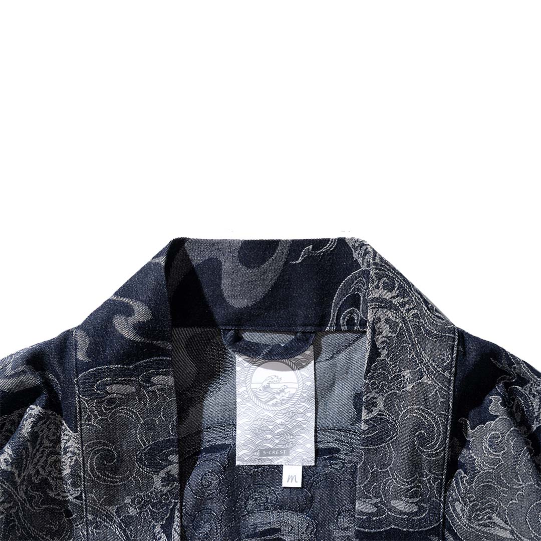 522 Boro Kimono Cardigan