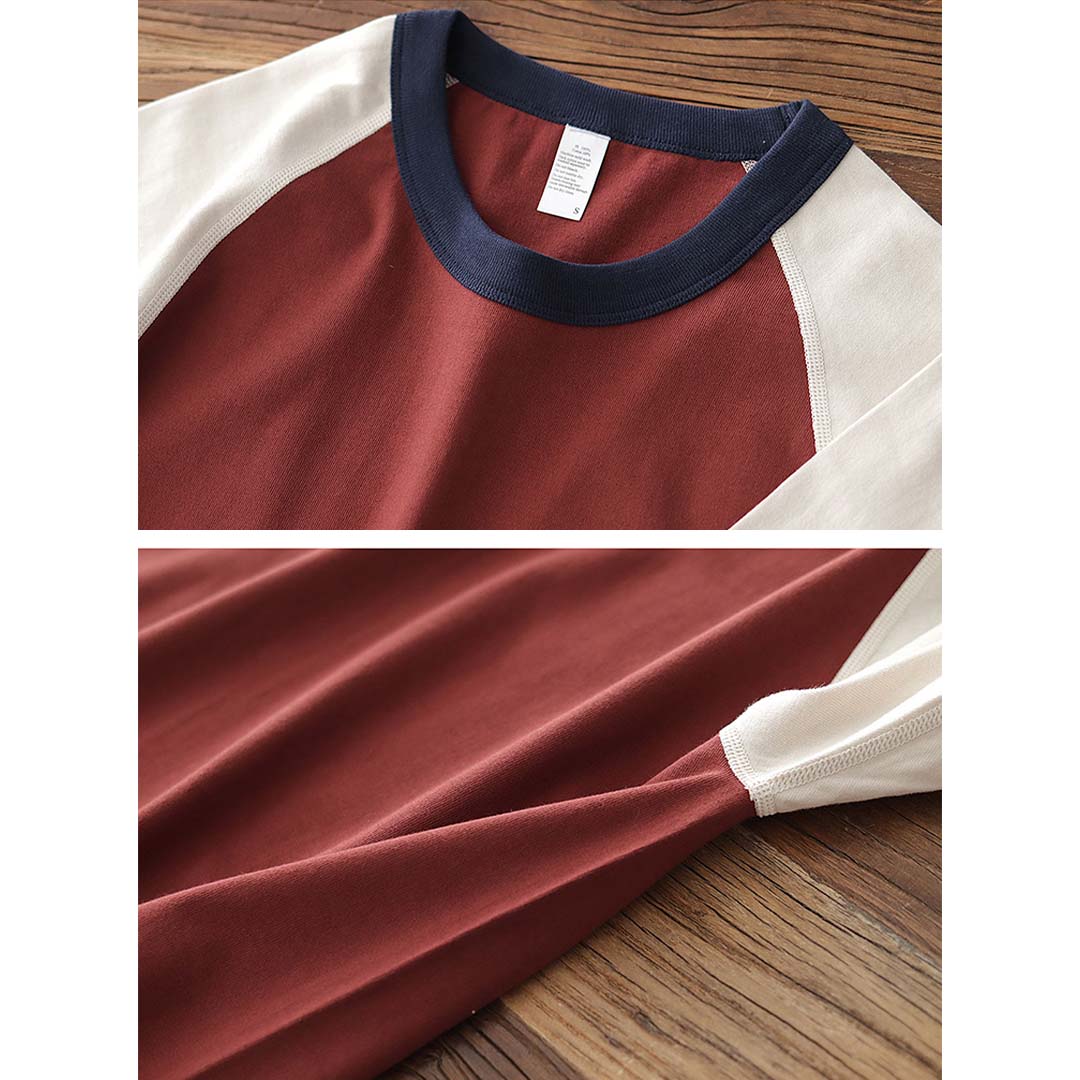 260G Contrast Raglan Tee