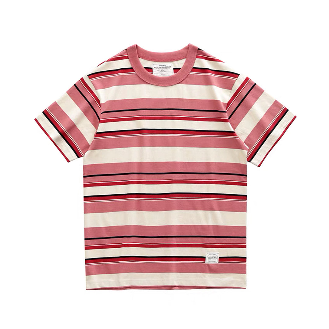 230G Basic Double-Striped Tee