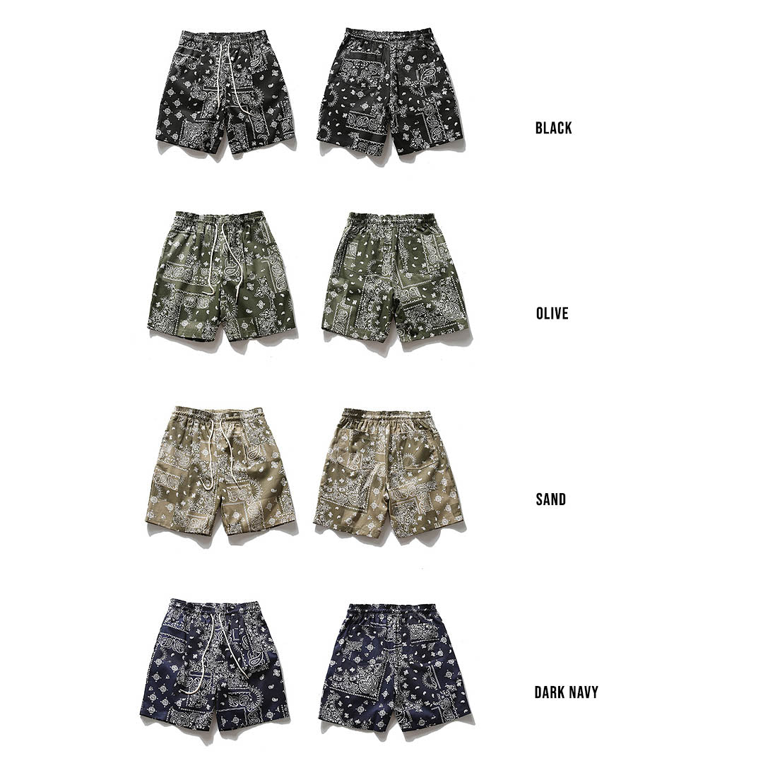 146 Bandana Printed Shorts