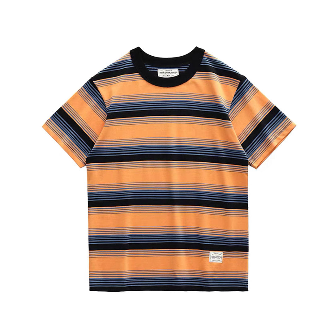 230G Basic Double-Striped Tee