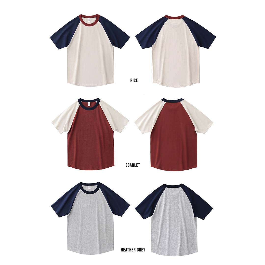 260G Contrast Raglan Tee