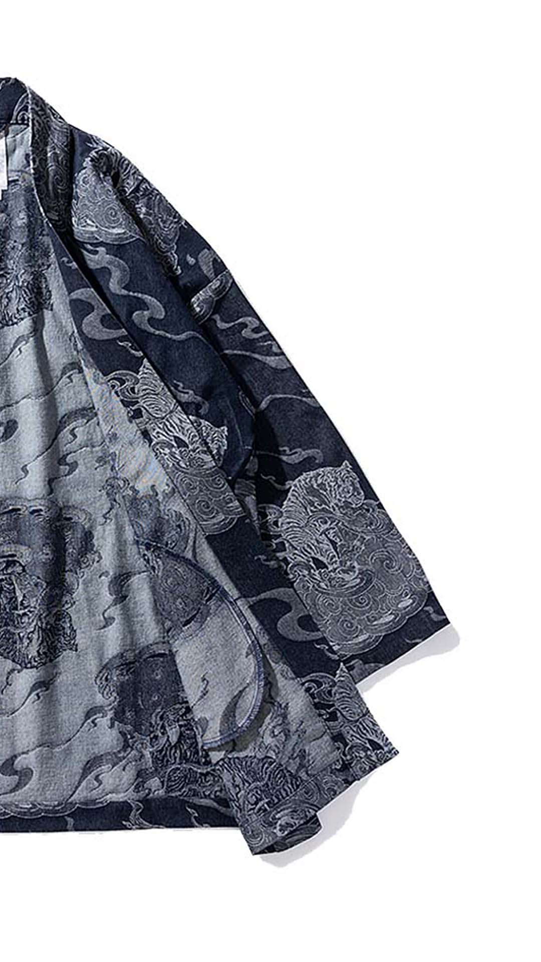 522 Boro Kimono Cardigan