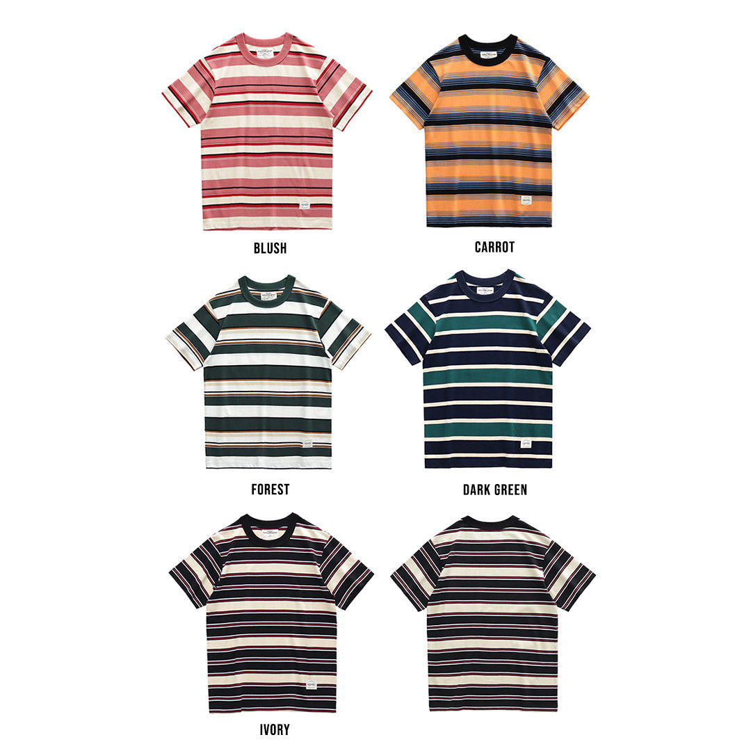 230G Basic Double-Striped Tee