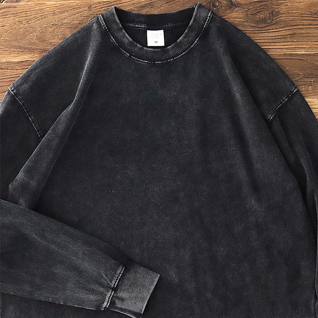 260G Vintage Washed Long Sleeve Tee