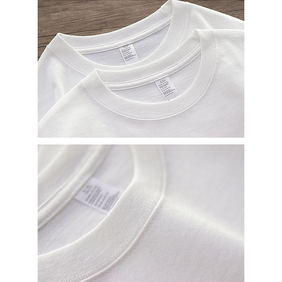 260G Basic Plain Long Sleeve Tee