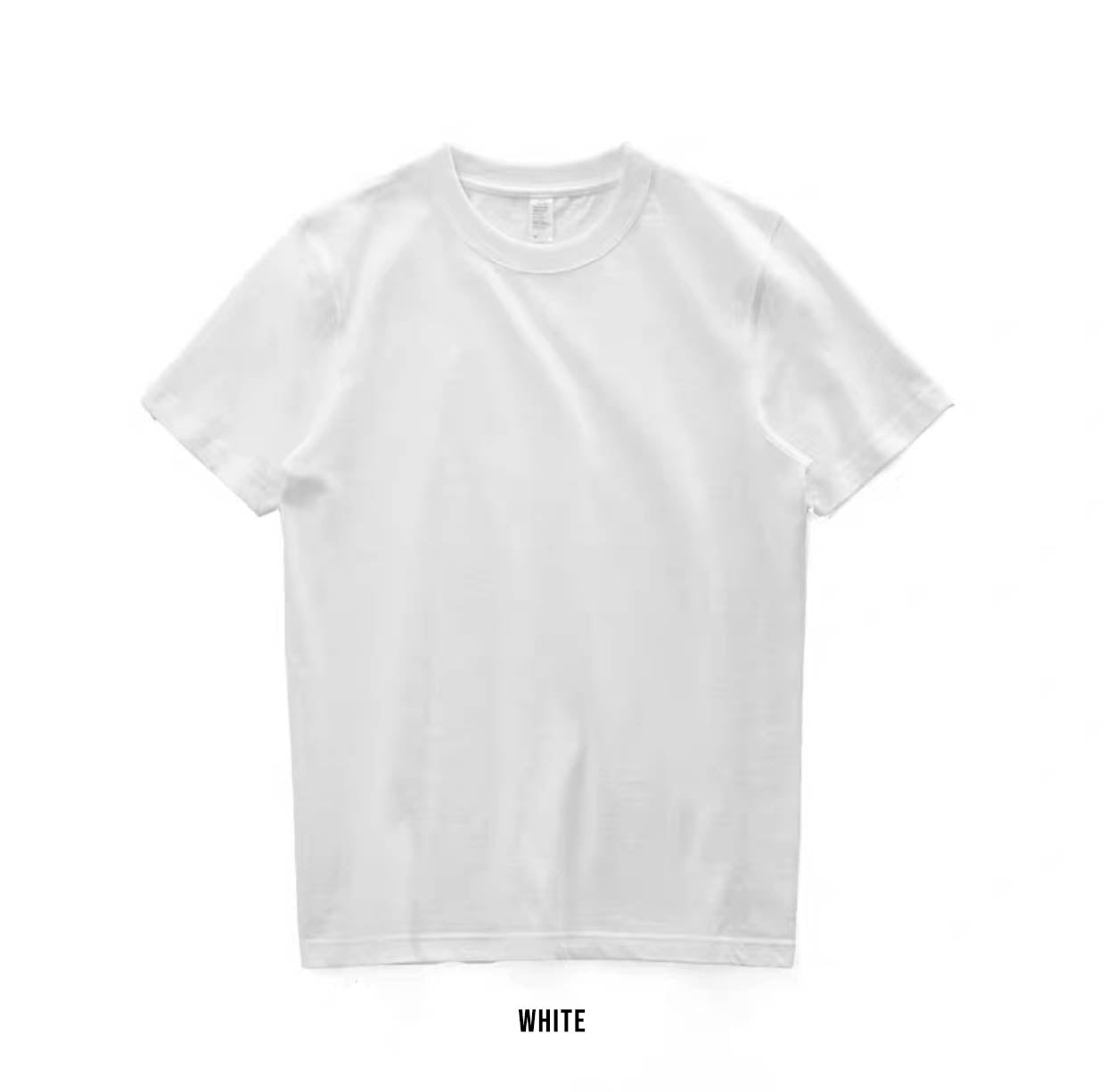 260G Basic Plain Tee (Neutrals)