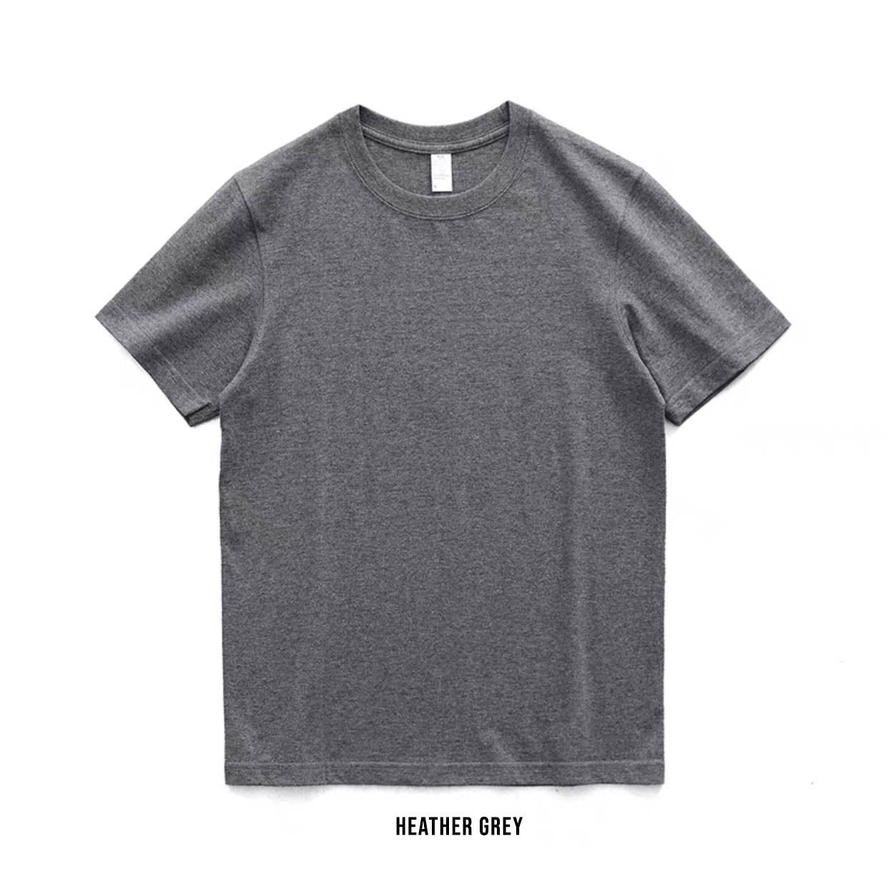 260G Basic Plain Tee (Neutrals)