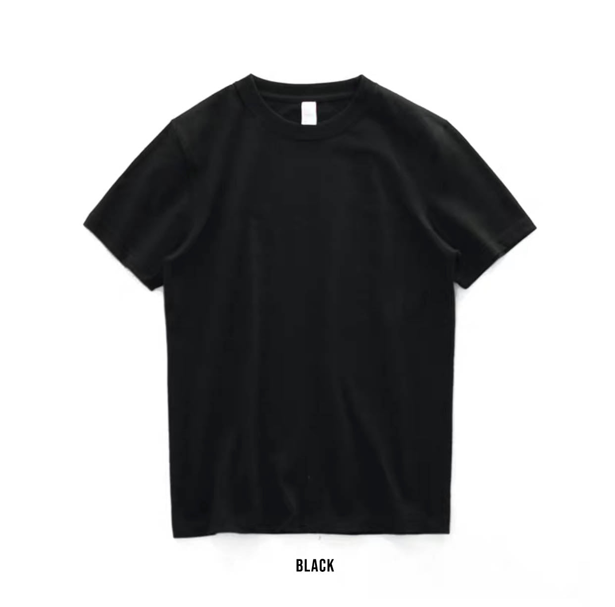 260G Basic Plain Tee (Neutrals)