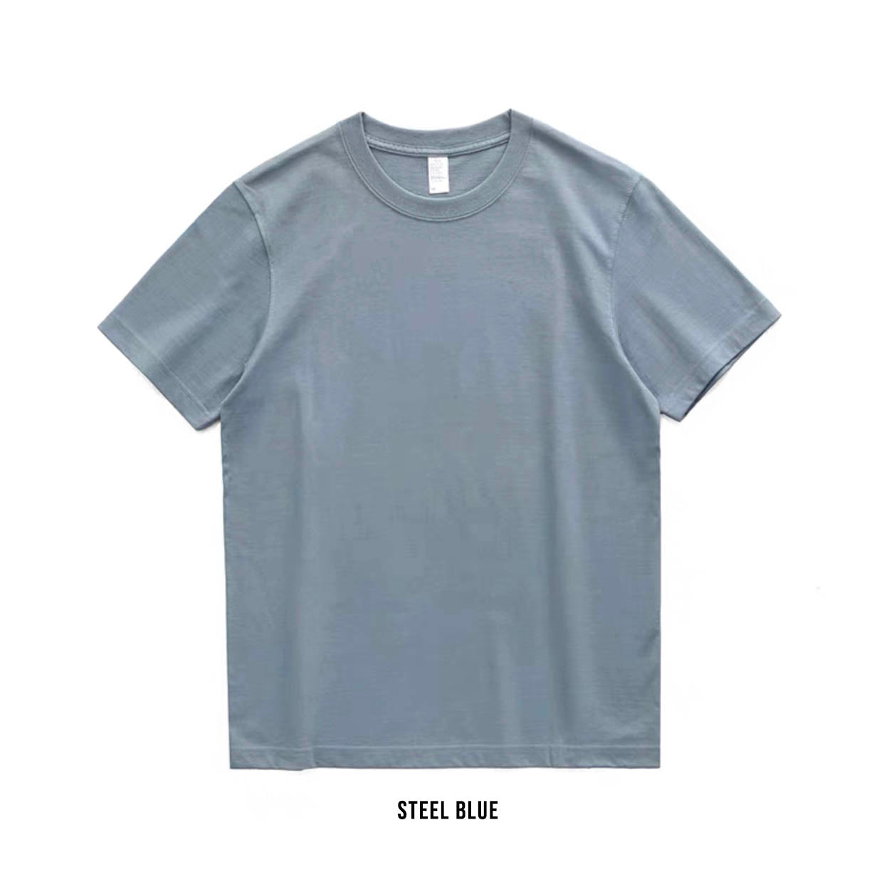 260G Basic Plain Tee (Neutrals)