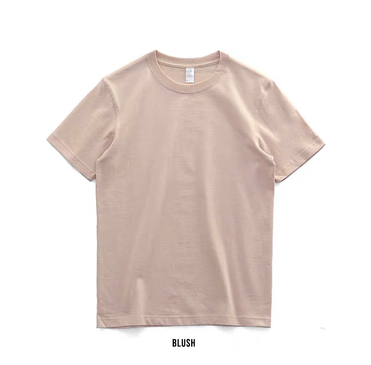 260G Basic Plain Tee (Neutrals)