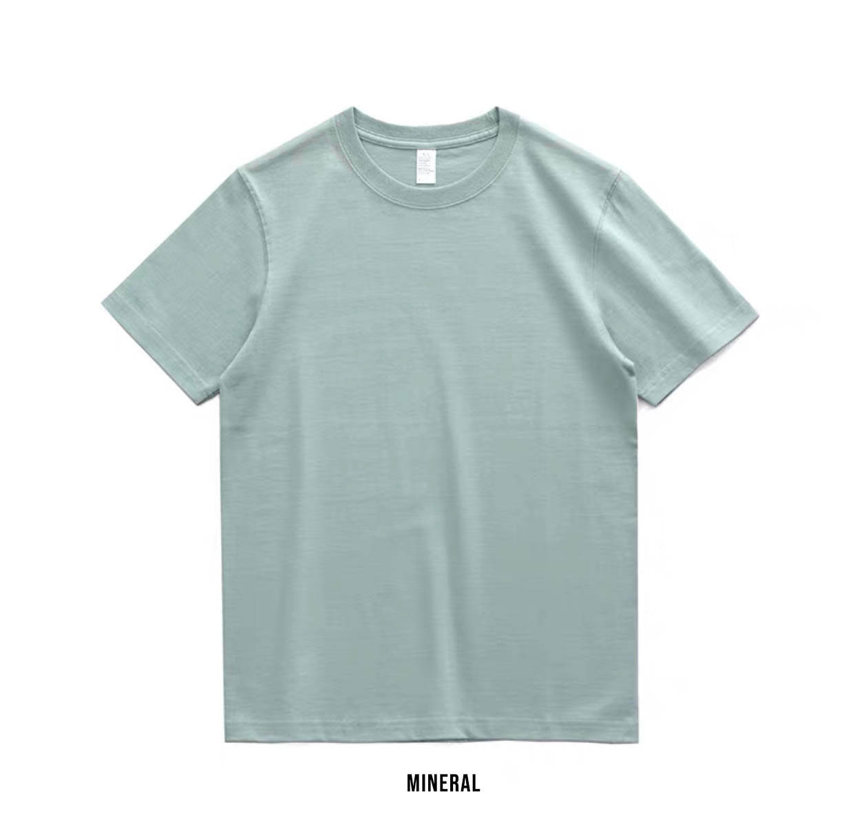 260G Basic Plain Tee (Neutrals)
