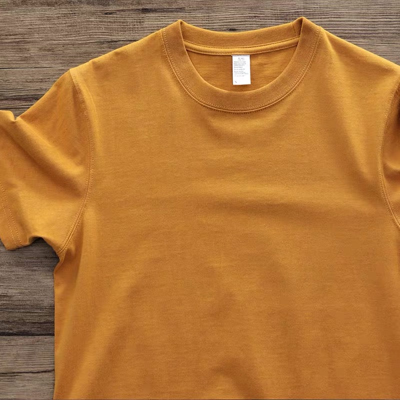 260G Basic Plain Tee (Neutrals)