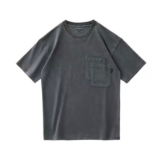 260G Double Pocket Vintage Tee