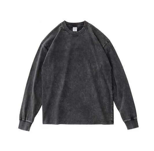 260G Vintage Washed Long Sleeve Tee