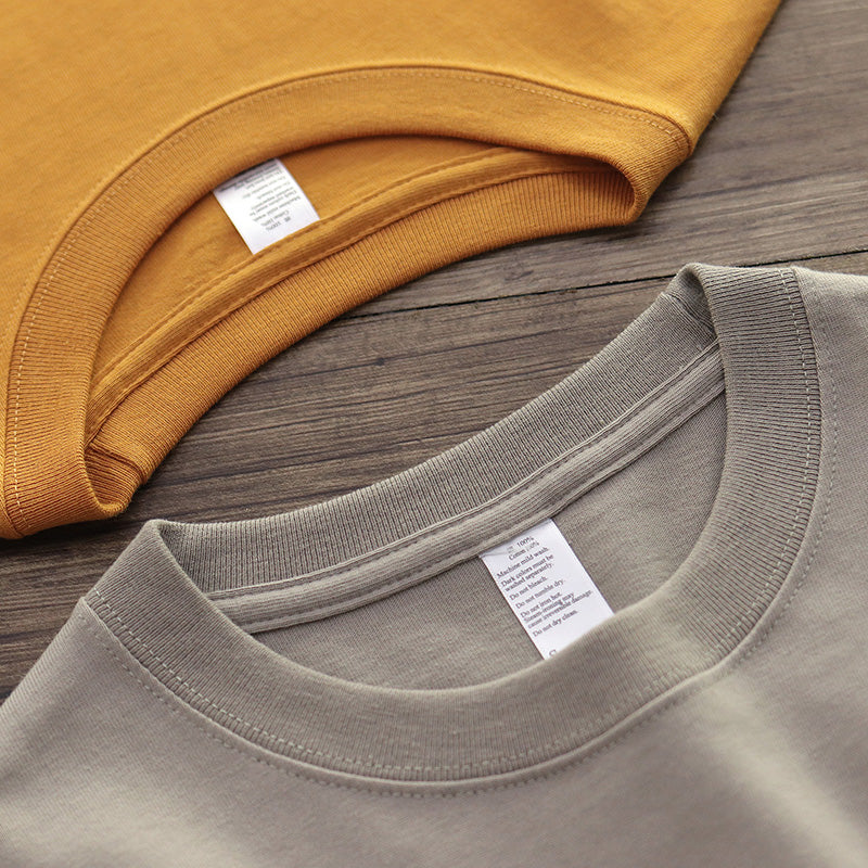 260G Basic Plain Long Sleeve Tee