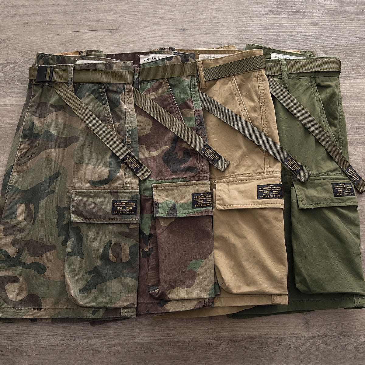 138 Kai Cargo Shorts