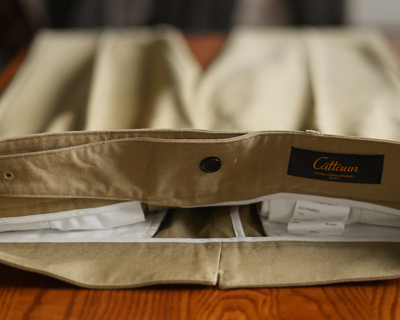 878 Premium Gurkha Loose Cropped Pants v.2