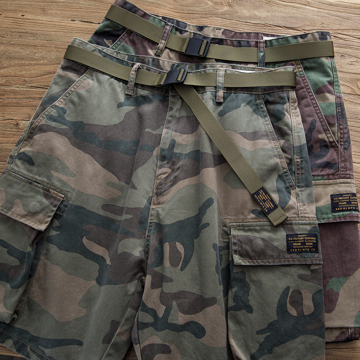 138 Kai Cargo Shorts