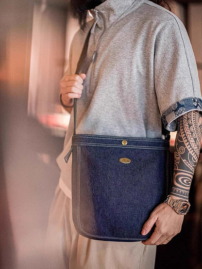 732 Giichi News Paper Sling Bag