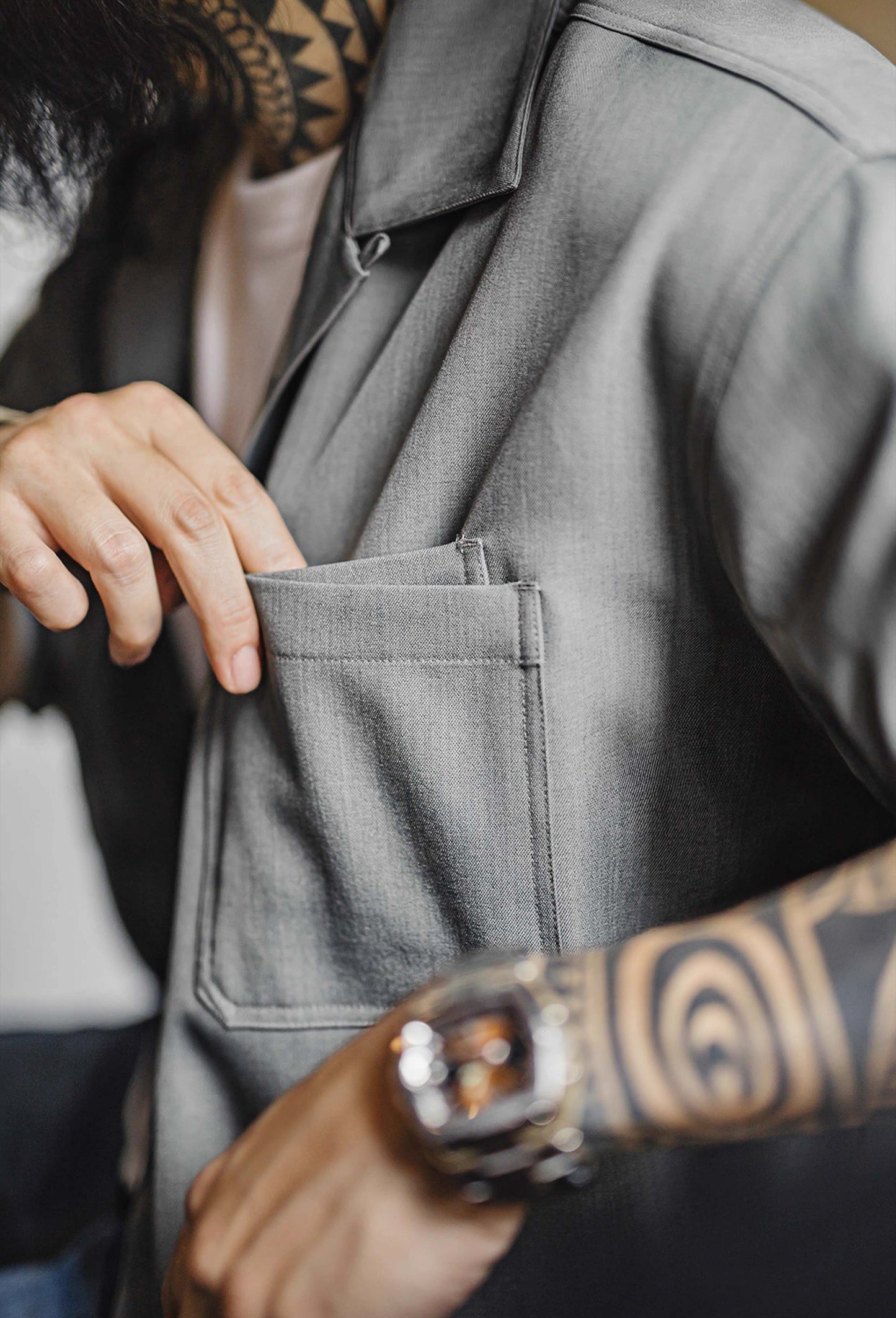 704 Fin Camp Collar Shirt