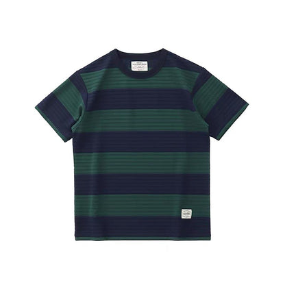 412 Contrast Striped T-Shirt