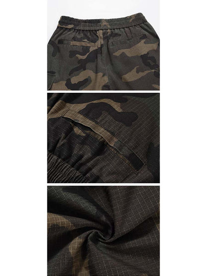 548 Mamoru Camo Shorts