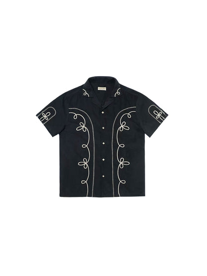 320 Nuro Vintage Bolero Short-Sleeve Shirt