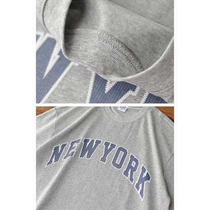 260G Embroidered "New York" Tee