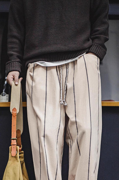 465 Kitsu Striped Casual Pants