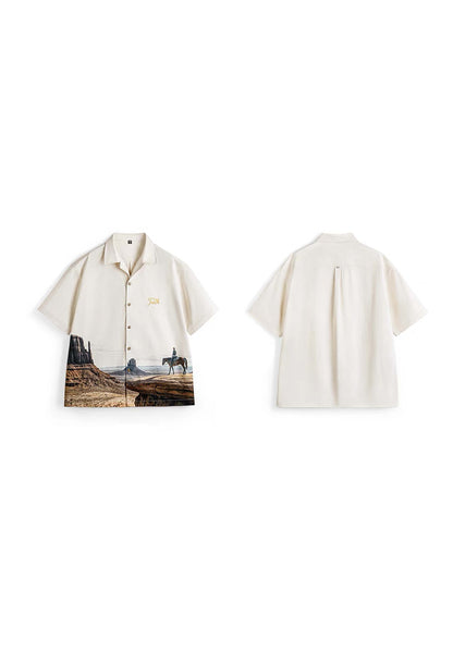 679 Kouye Printed Short-Sleeve Shirt